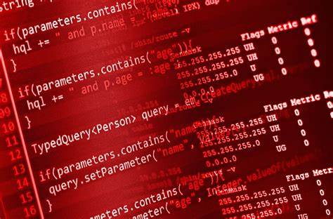 Profile image black/red code